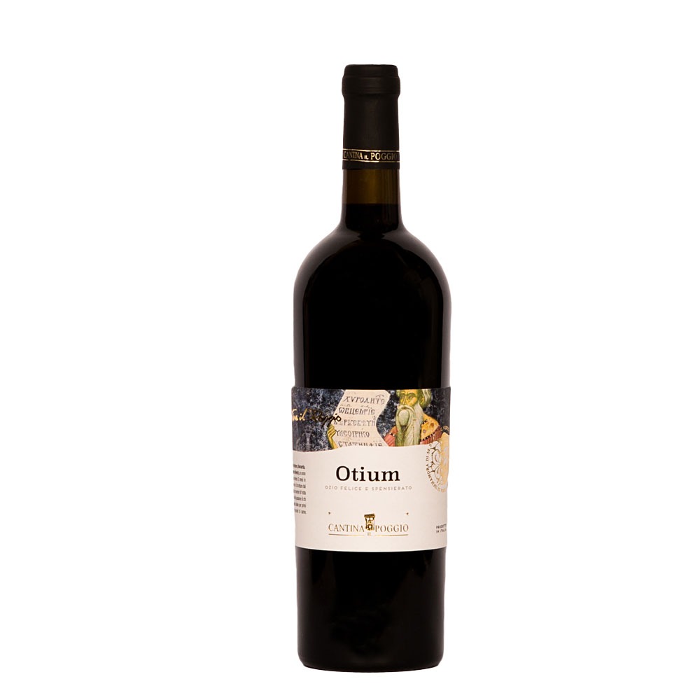 Otium Emilia Rosso Igt Il Poggio Vin Rouge Rond Et Charpent